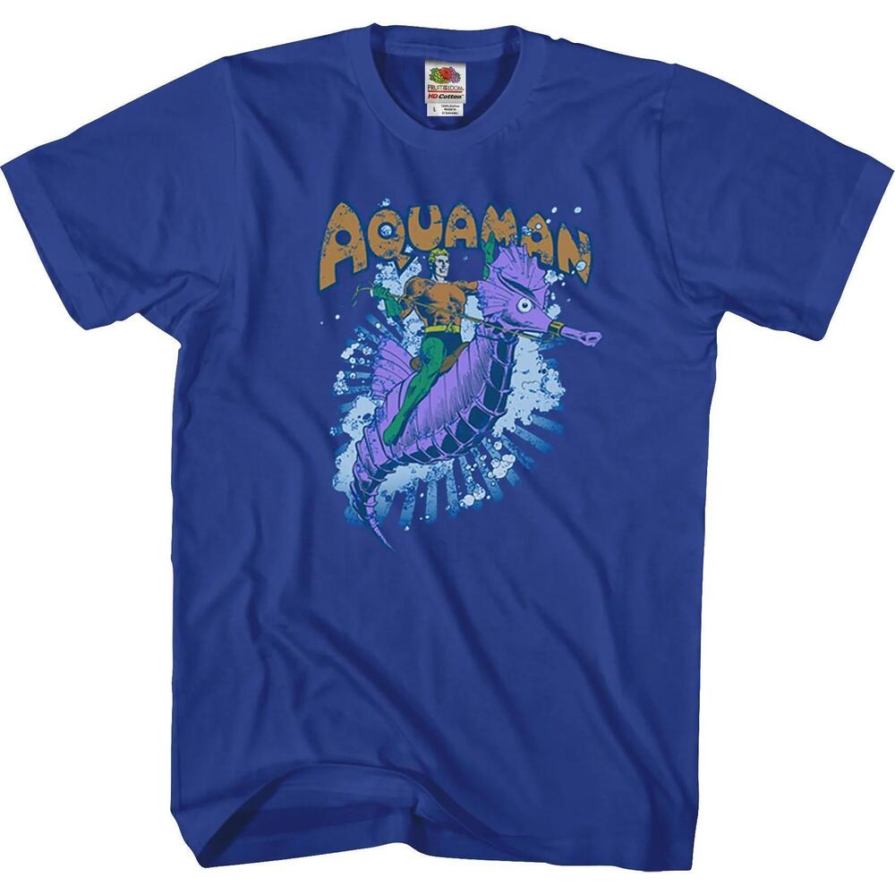 Seahorse Aquaman Tshirt - Picture 1 of 4